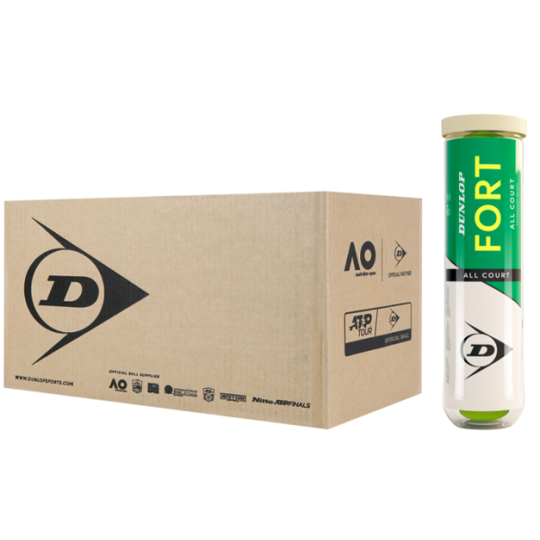NUOVA DUNLOP FORT ALL COURT TS 18 tubi da 4p