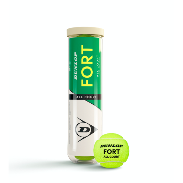 NUOVA DUNLOP FORT ALL COURT TS TUBO DA 4 PALLINE