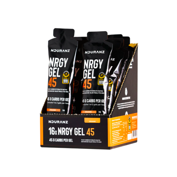 NDURANZ Nrgy Gel 45 Box ARANCIA