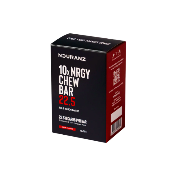 NDURANZ Nrgy Chew Bar 22.5 Box cola